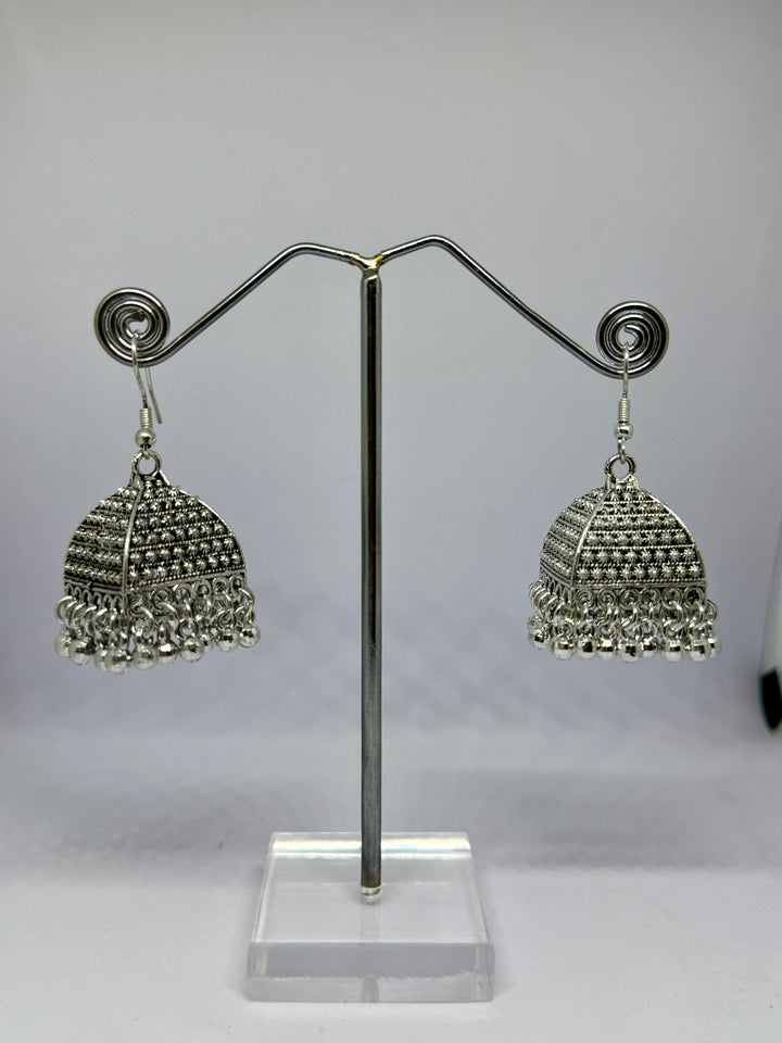 RAAGINI OXIDIZED JHUMKA